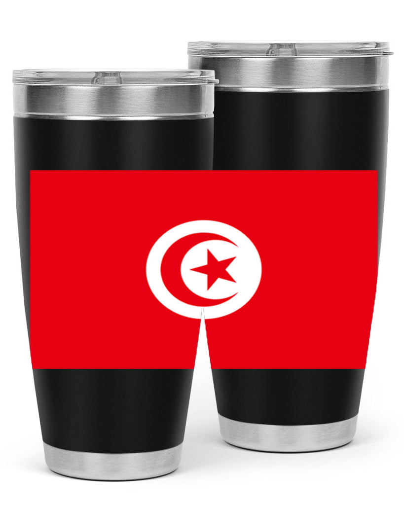 Tunisia 18#- world flags- Tumbler