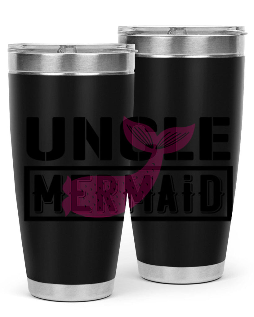 Uncle mermaid 634#- mermaid- Tumbler