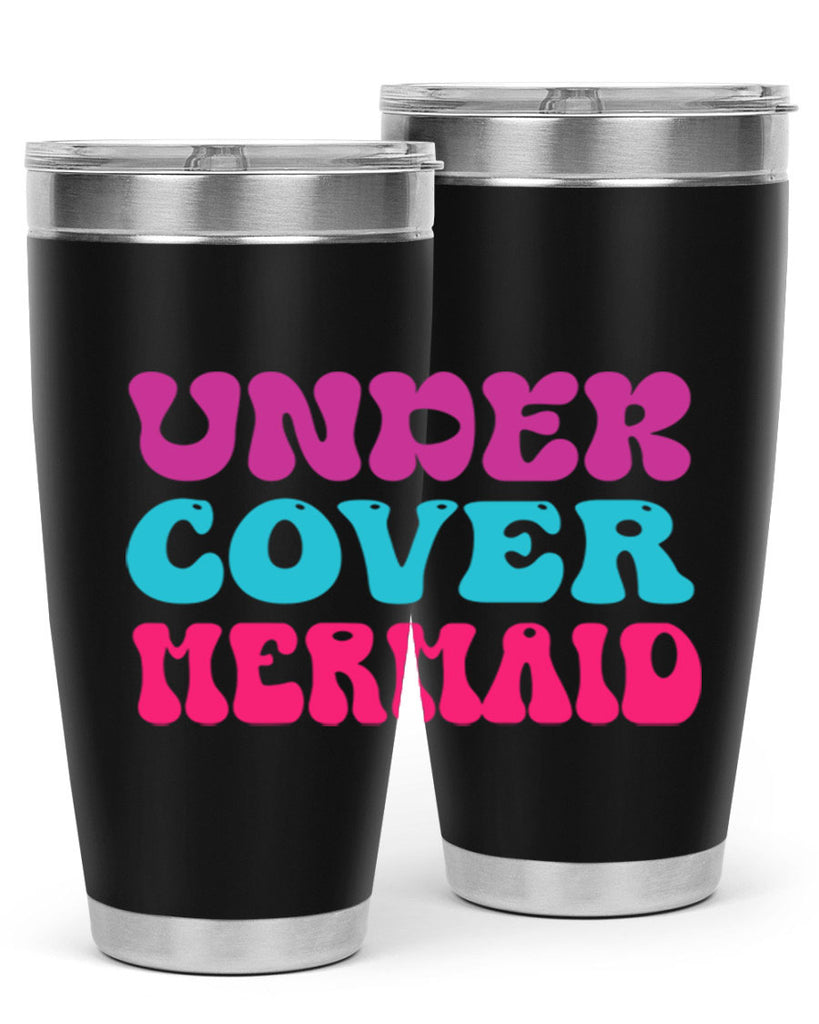 Under Cover Mermaid 635#- mermaid- Tumbler