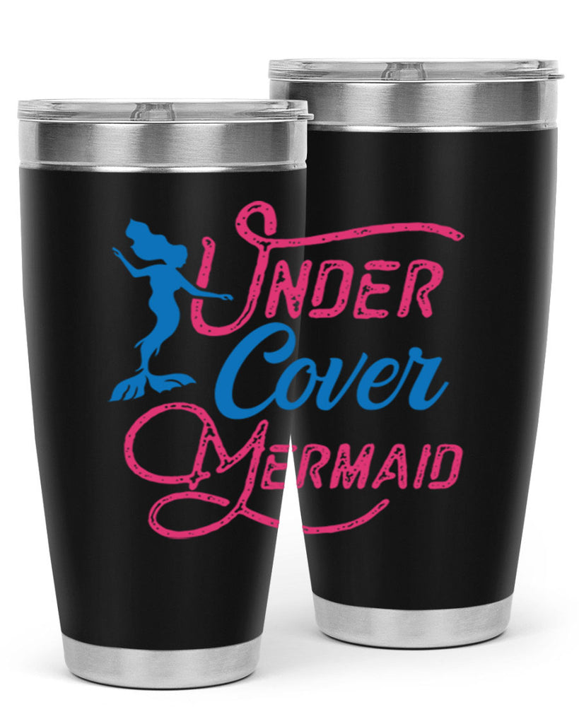 Under Cover Mermaid 640#- mermaid- Tumbler