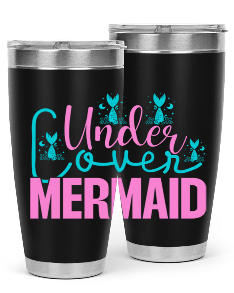 Under Cover Mermaid 643#- mermaid- Tumbler