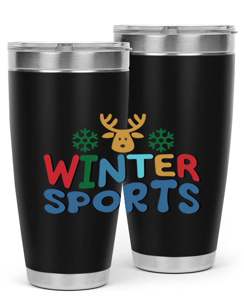 Winter Sports 565#- winter- Tumbler