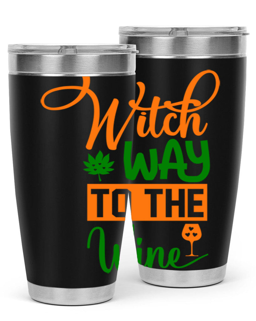 Witch Way to the Wine 650#- fall- Tumbler