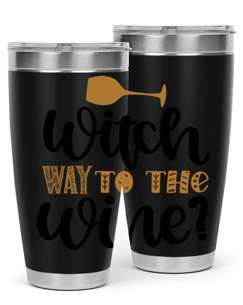 Witch Way to the Wine 651#- fall- Tumbler