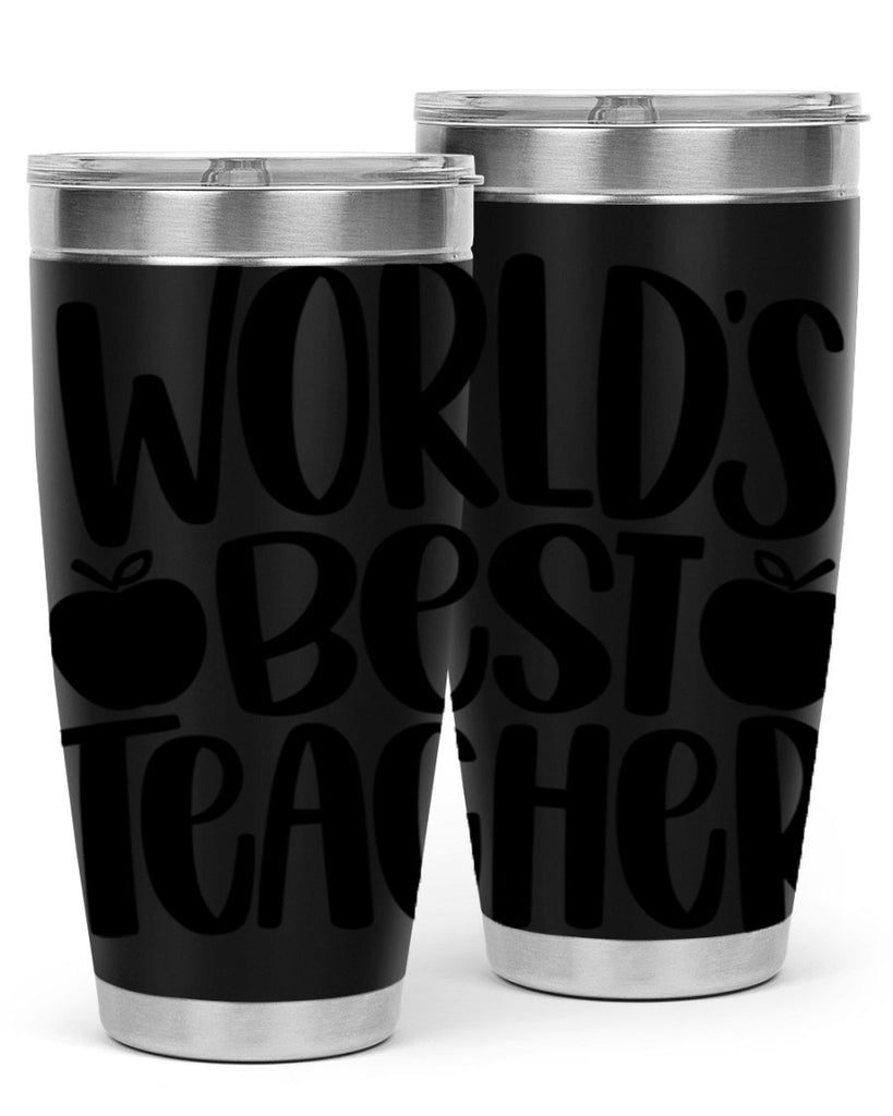 Worlds Best Teacher Style 28#- teacher- tumbler