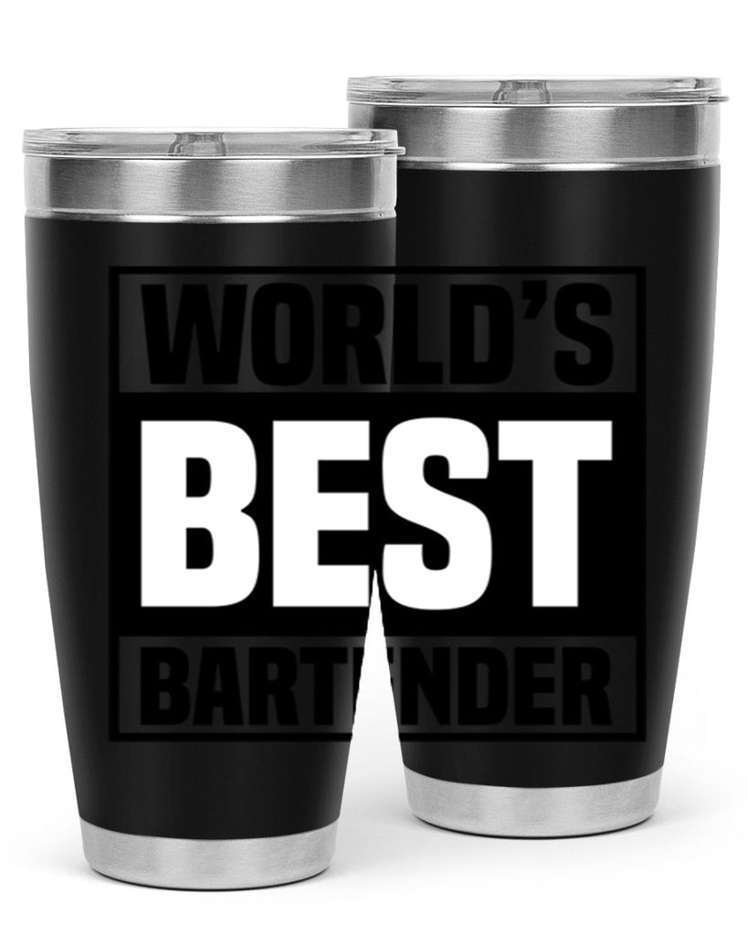 Worlds best Style 8#- bartender- tumbler