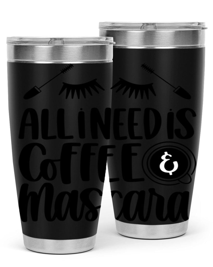 all i need is coffee mascara 189#- coffee- Tumbler