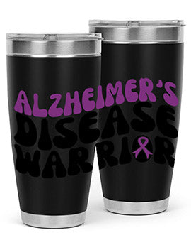 alzheimer s disease warrior 4#- alzheimers- Tumbler