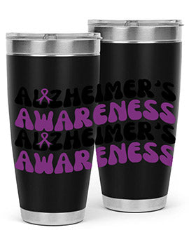 alzheimers awareness 114#- alzheimers- Tumbler