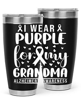 alzheimers awareness 118#- alzheimers- Tumbler