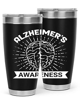 alzheimers awareness 121#- alzheimers- Tumbler