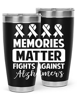 alzheimers awareness 122#- alzheimers- Tumbler