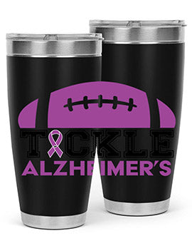 alzheimers awareness style 110#- alzheimers- Tumbler