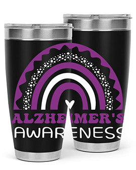 alzheimers awareness style 46#- alzheimers- Tumbler