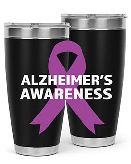 alzheimers awareness style 78#- alzheimers- Tumbler