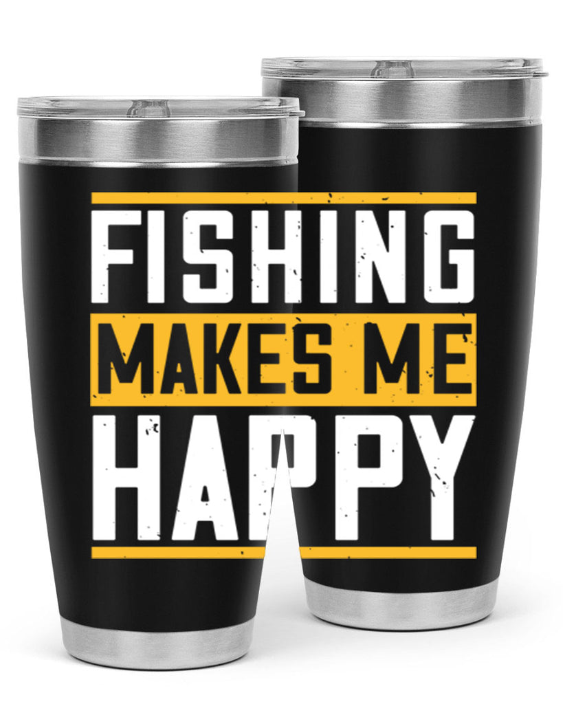 be happy and go for fishing 267#- fishing- Tumbler