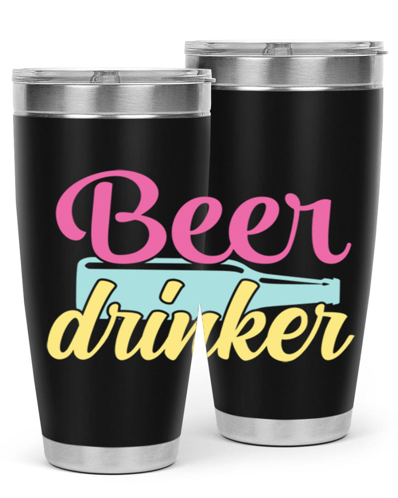 beer drinker 134#- beer- Tumbler