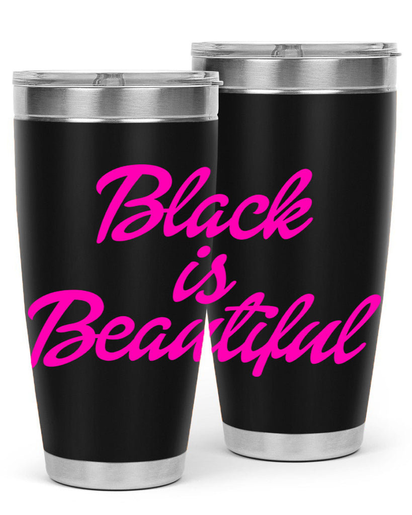 black is beautiful 200#- black words phrases- Cotton Tank