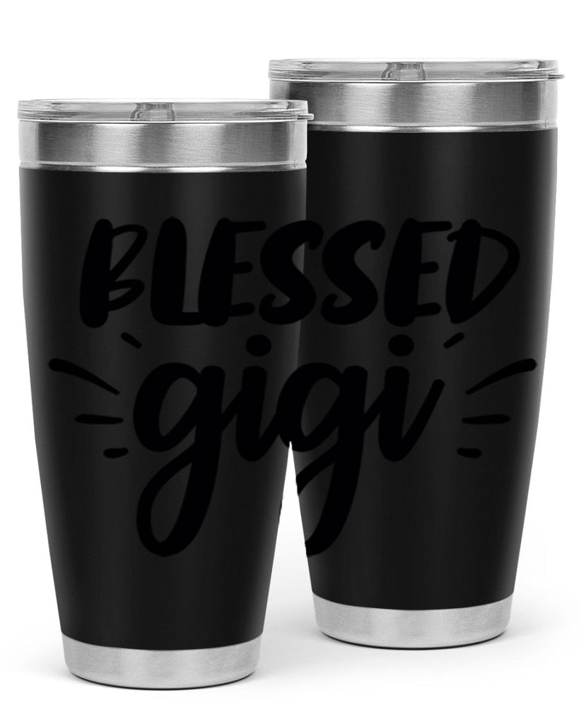 blessed gigi 64#- grandma - nana- Tumbler