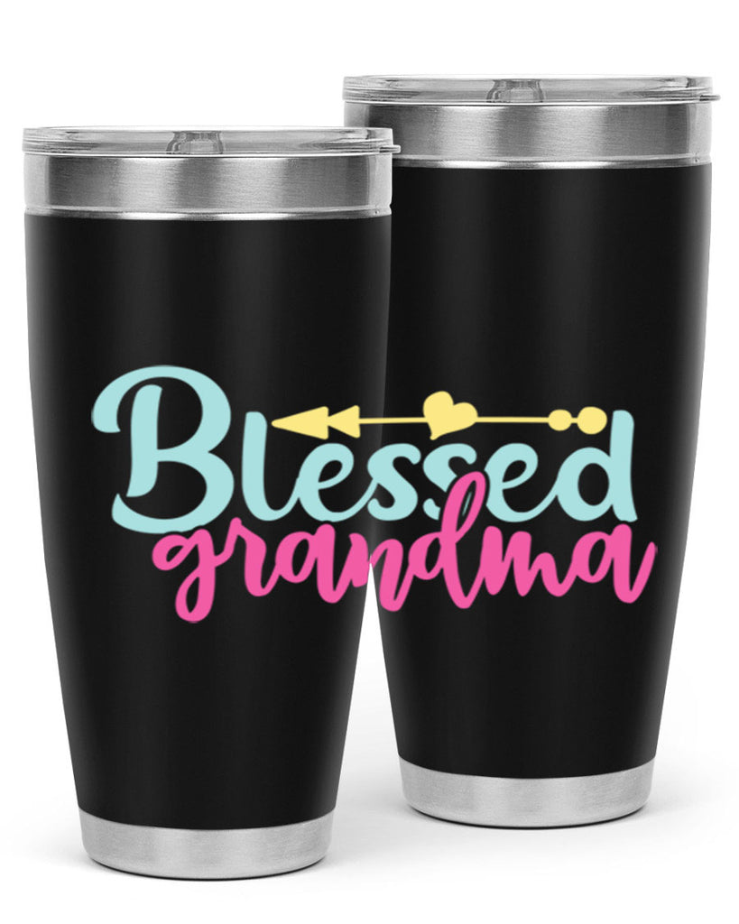 blessed grandma 63#- grandma - nana- Tumbler