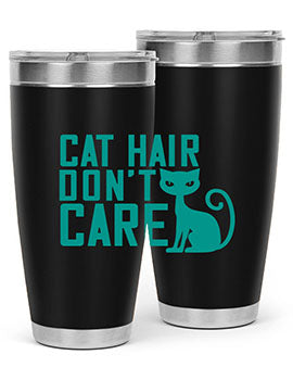 cat hair dont care Style 30#- cat- Tumbler