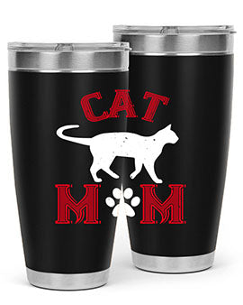 cat mom Style 35#- cat- Tumbler