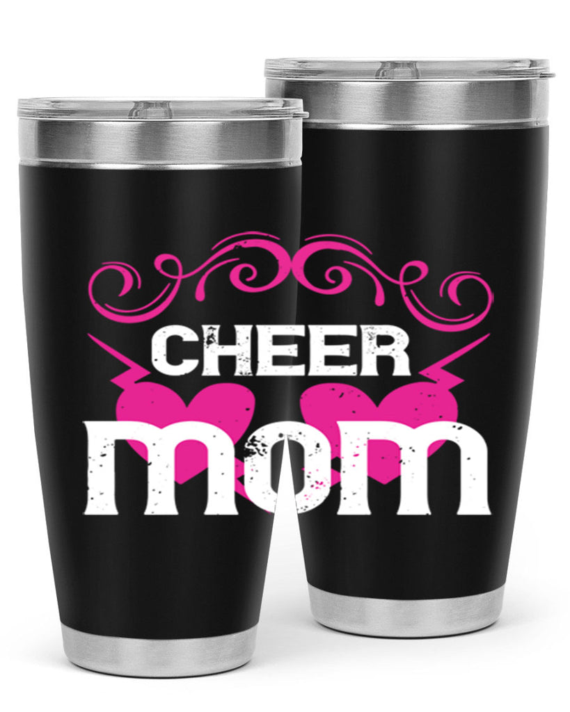 cheer mom 194#- mom- Tumbler