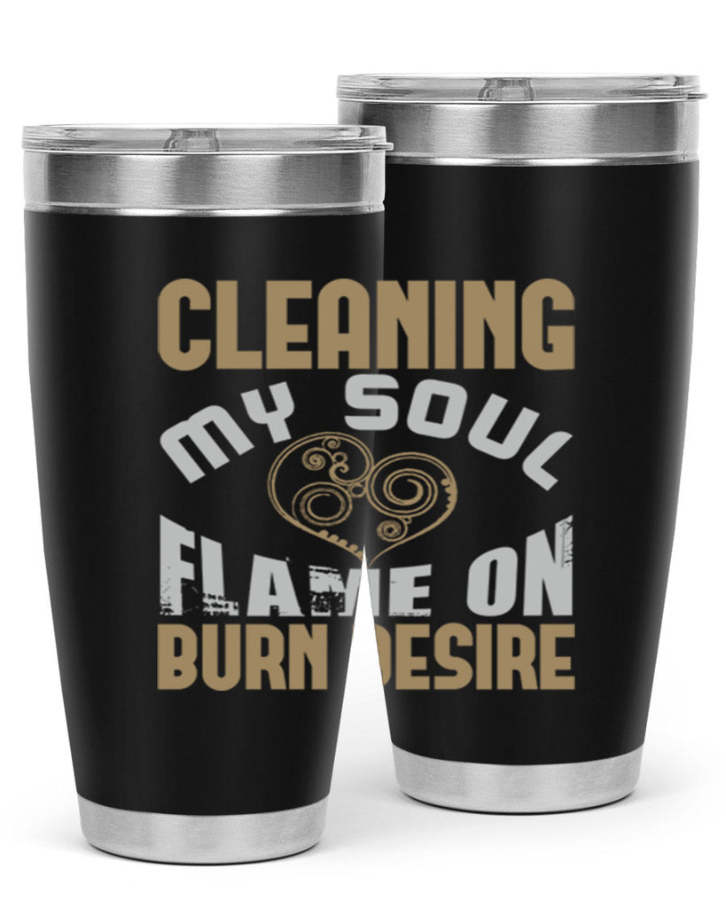cleaning my sould flame on burn desire Style 43#- cleaner- tumbler
