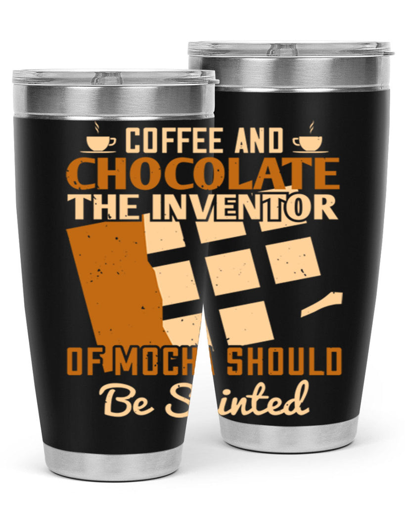 coffee and chocolate—the inventor of mocha should be sainted 42#- chocolate- Tumbler