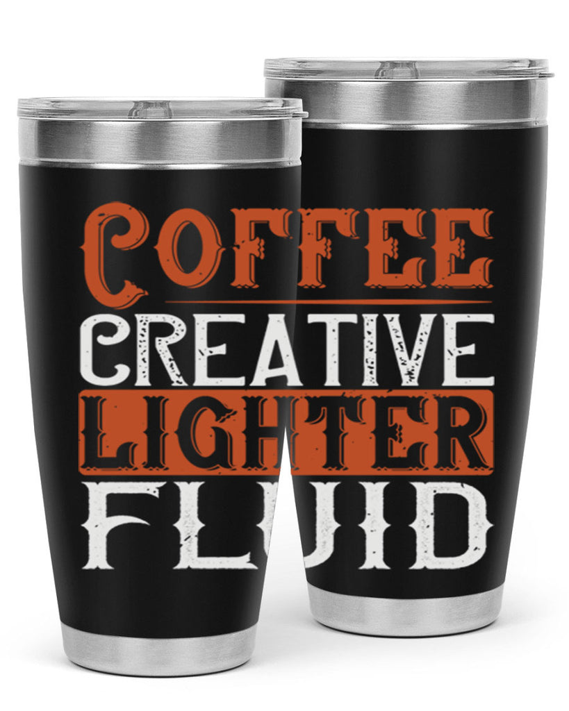 coffee creative lighter fluid 273#- coffee- Tumbler