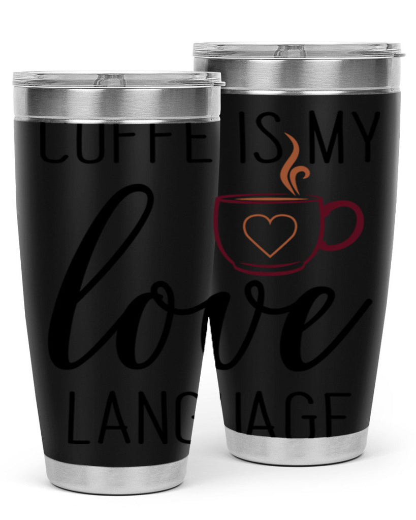 coffee language 245#- coffee- Tumbler