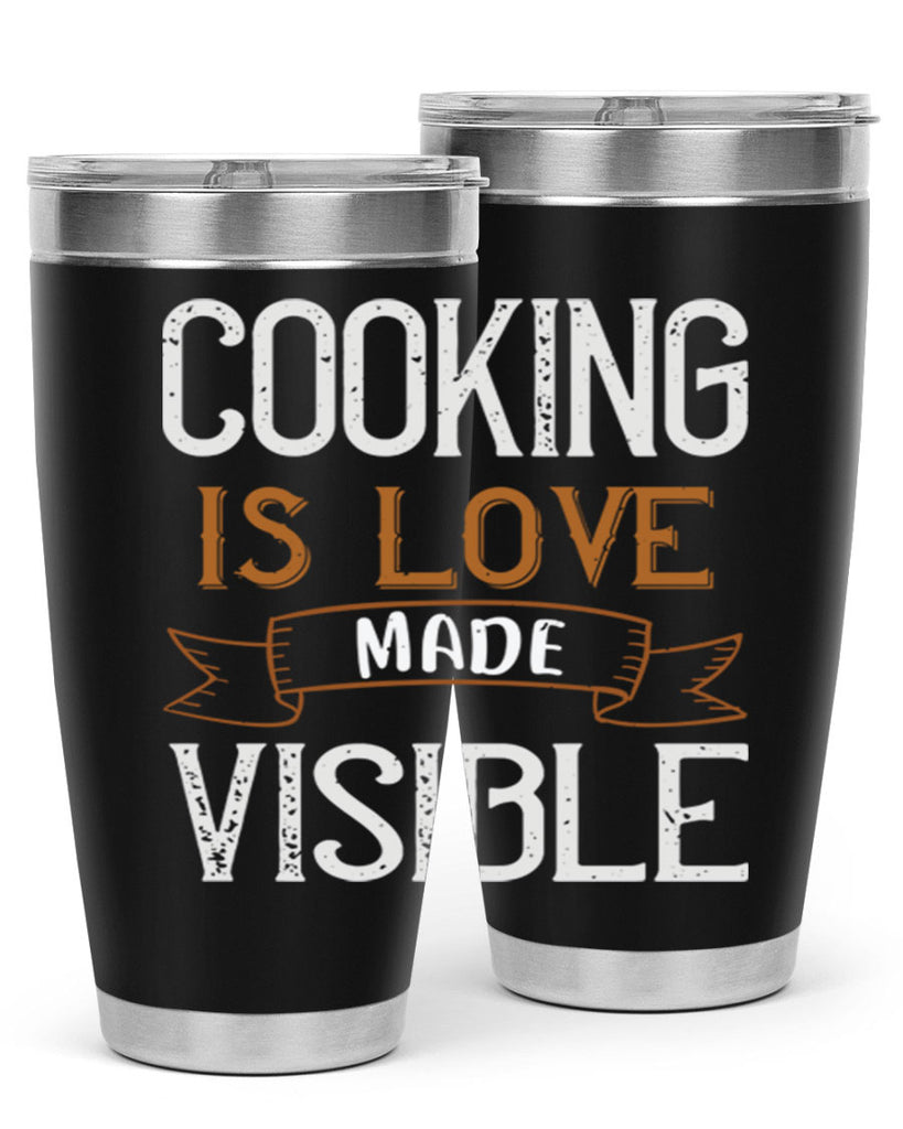 cooking is love made visible 43#- cooking- Tumbler