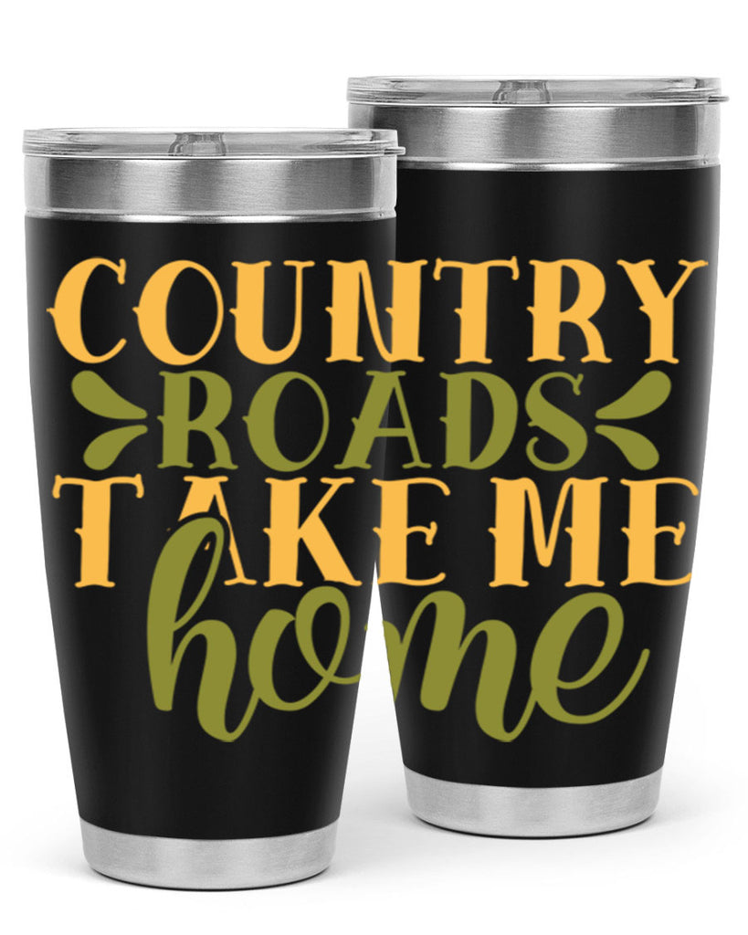 country roads take me home 19#- farming and gardening- Tumbler