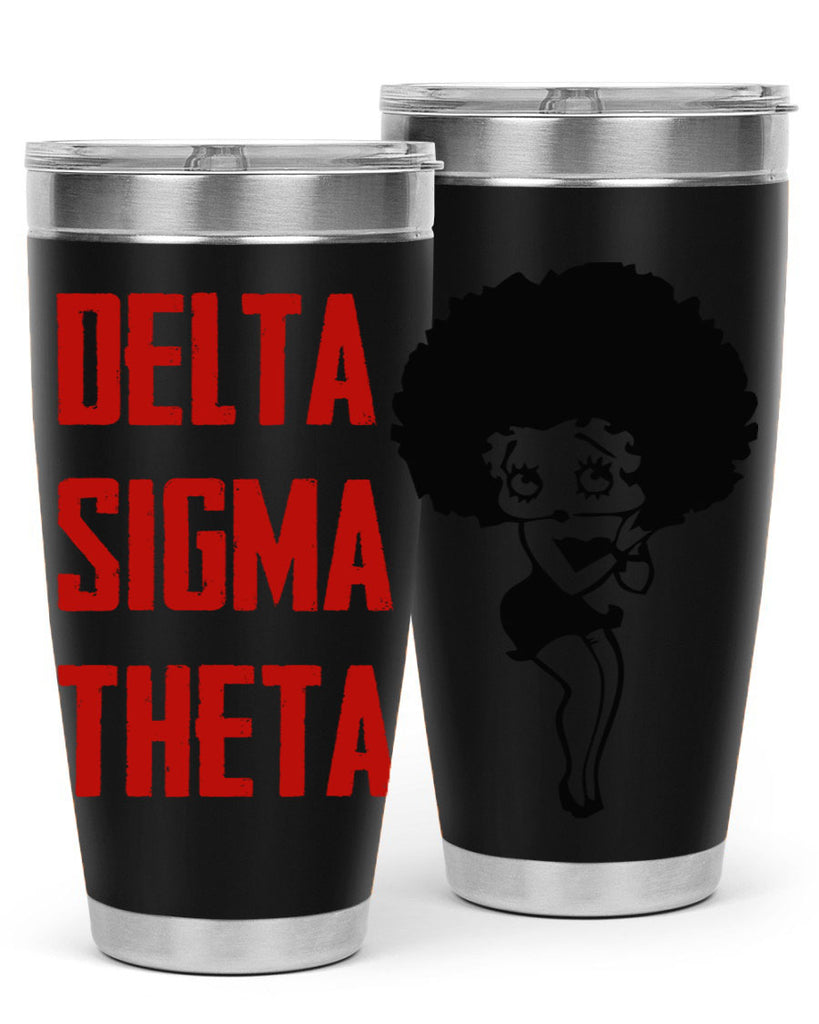 delta sigma theta 5#- black words phrases- Cotton Tank