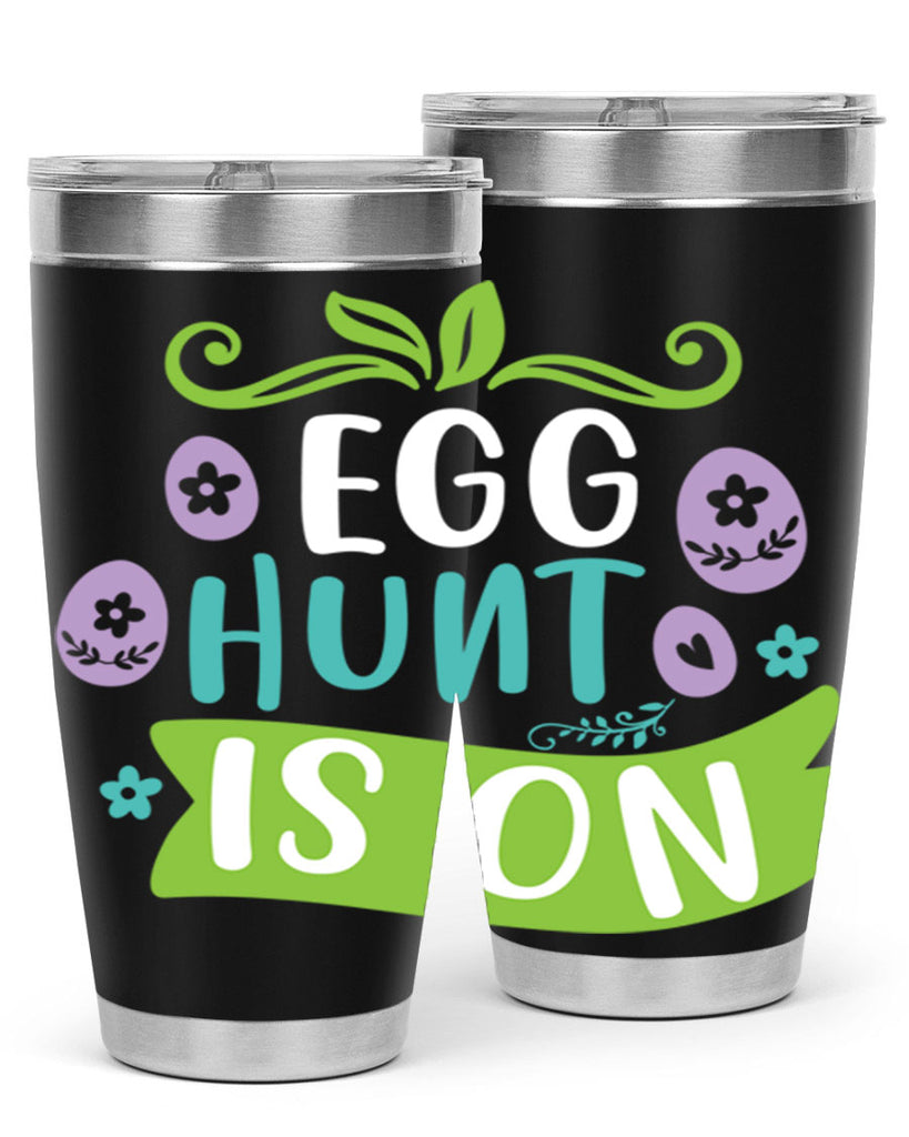 egg hunt is onn 95#- easter- Tumbler