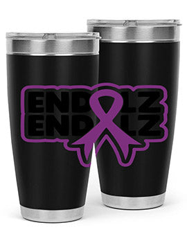 end alz 135#- alzheimers- Tumbler