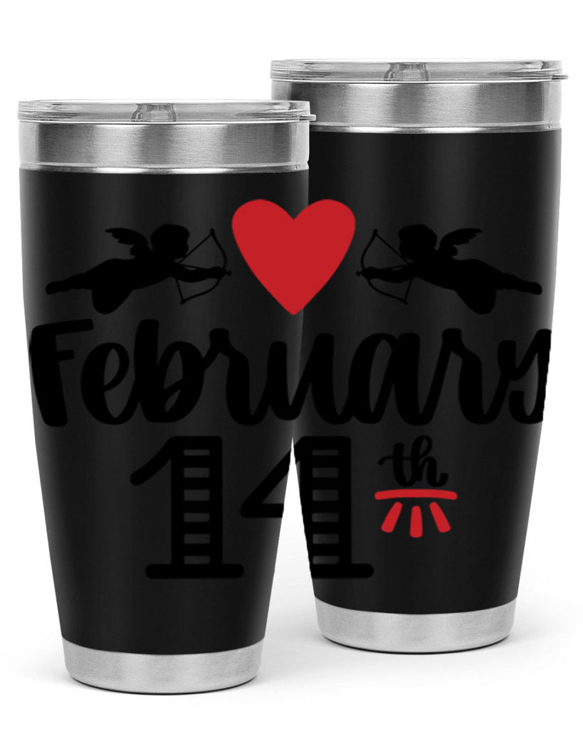 february th 28#- valentines day- Tumbler