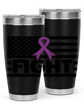 fight 145#- alzheimers- Tumbler