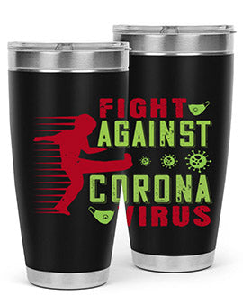 fight against corona virus Style 41#- corona virus- Cotton Tank