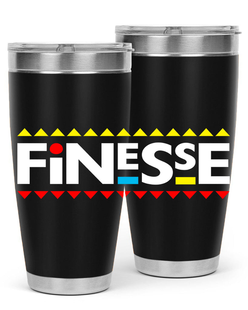 finesse 158#- black words phrases- Cotton Tank