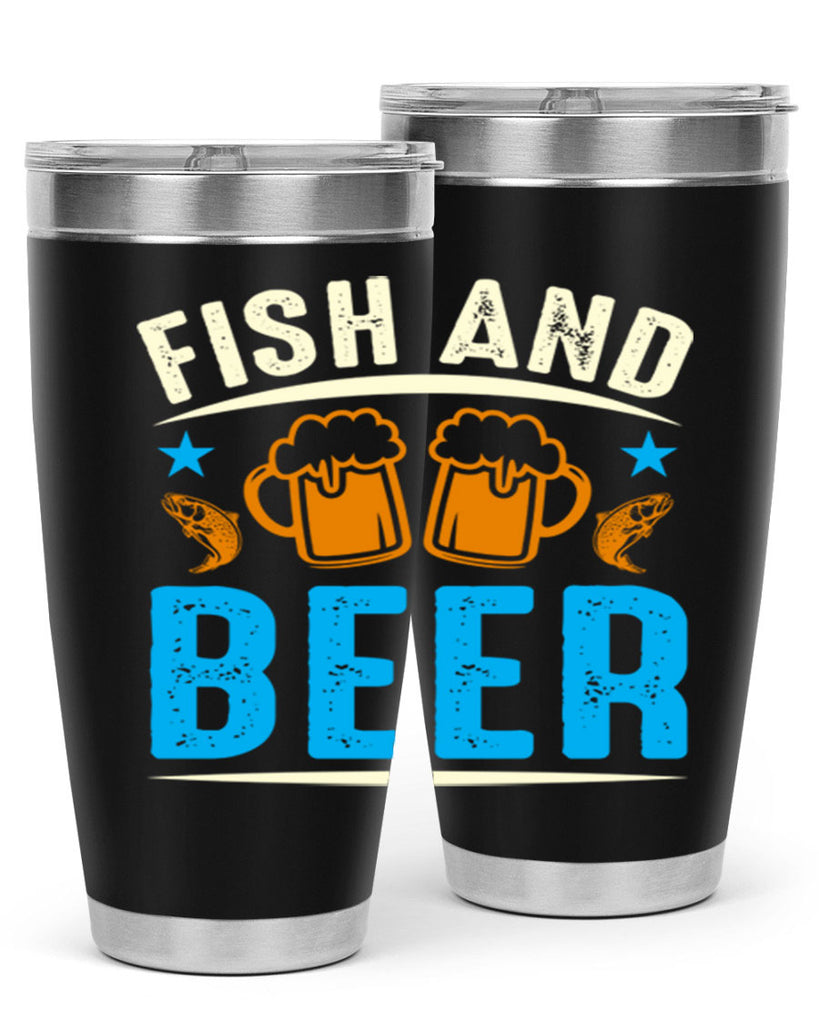 fish and beer 114#- beer- Tumbler