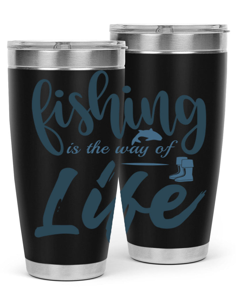 fishing is the way 137#- fishing- Tumbler