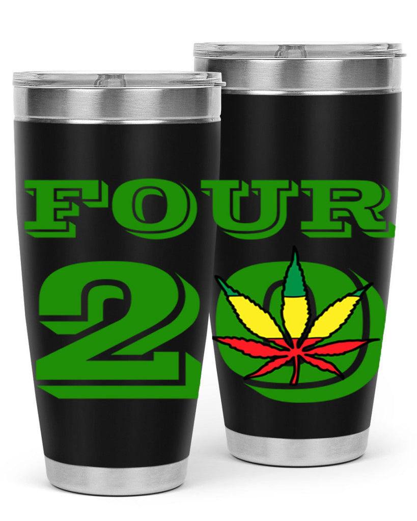 four twenty 87#- marijuana- Tumbler