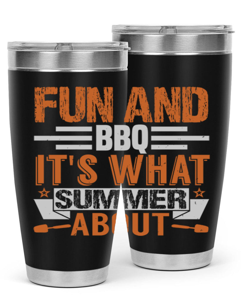 fun and bbq 44#- bbq- Tumbler