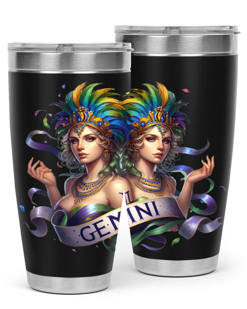 gemini 243#- zodiac- Tumbler