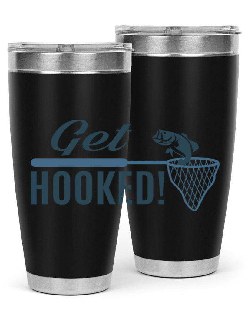 get hooked 133#- fishing- Tumbler