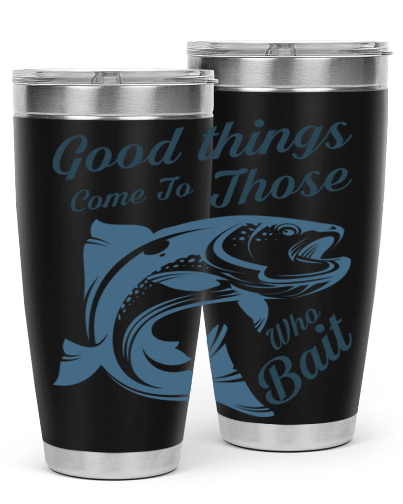 good things 127#- fishing- Tumbler