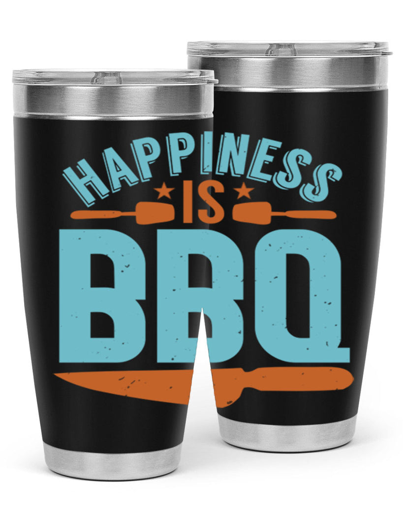 happiness is bbq 43#- bbq- Tumbler