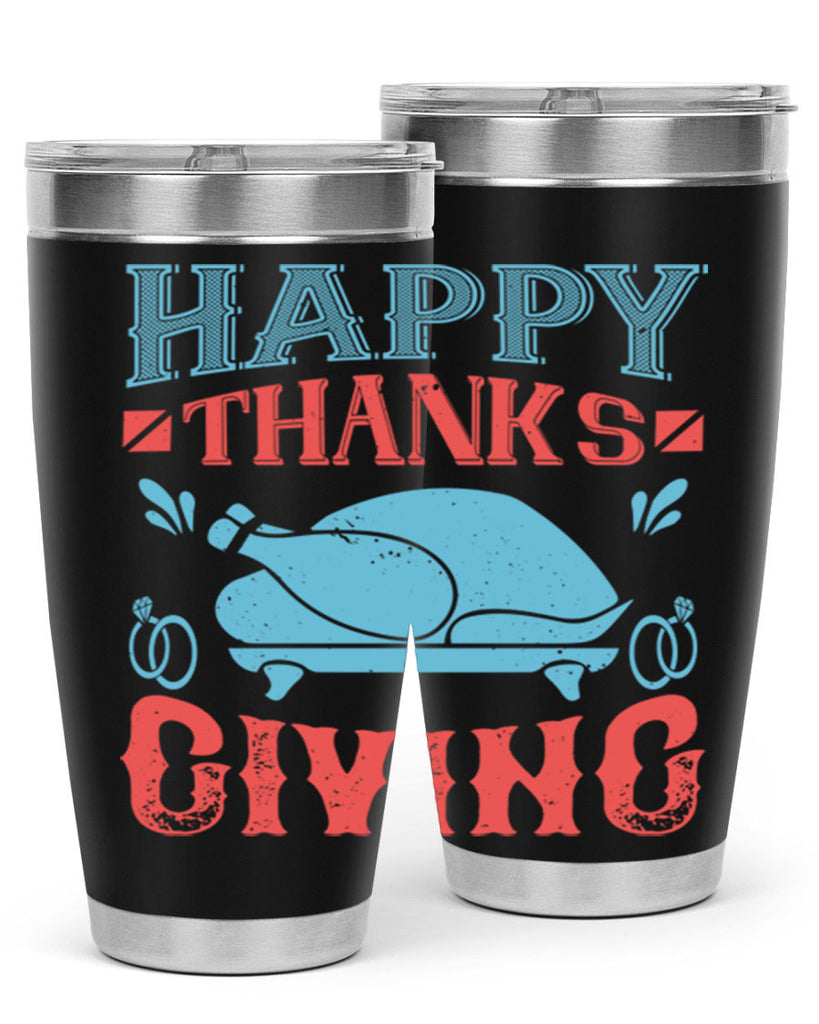 happy thanks giving 36#- thanksgiving- Tumbler