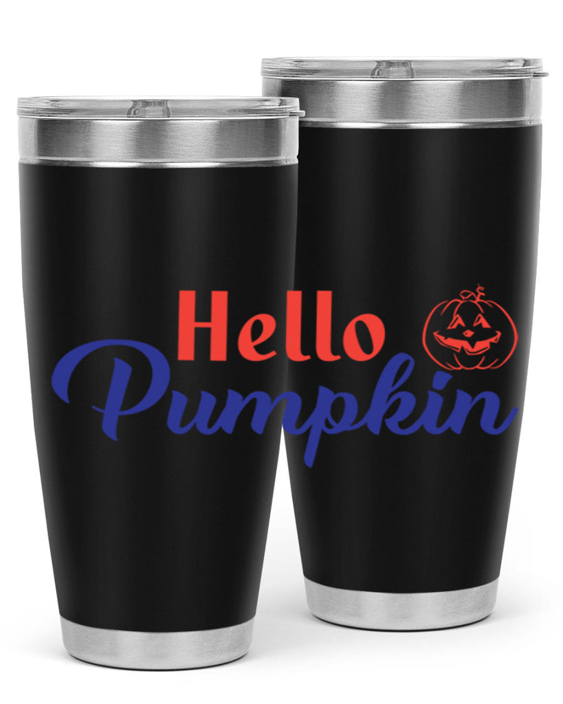 hello pumpkin 288#- fall- Tumbler